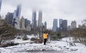 Nueva York vivió 701 días sin que cayera nieve.  