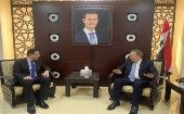 El embajador Shi Hongwei aseveró que "China apoya firmemente el desarrollo y la reconstrucción de Siria".