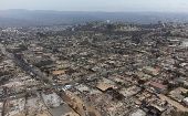 Según la proyección del Gobierno chileno, más de 12.100 viviendas han sido afectadas por los incendios en la ciudad de Viña del Mar.