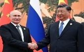 Tanto Xi Jinping como Putin afirmaron que continuarán los contactos cercanos personales para llegar a acciones conjuntas en materia nacional e internacional.