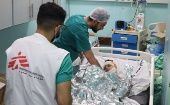El Ministerio de Salud agregó que en las últimas horas el Ejército israelí ha "perpetrado 16 masacres contra familias de la Franja de Gaza".