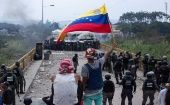 La FANB, revolucionarios del PSUV y el pueblo tachirense evitaron la entrada de los grupos violentos.
