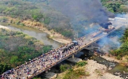 Quinto aniversario de la Batalla de los Puentes en Venezuela