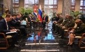 El presidente cubano aprovechó la ocasión para enviar saludos a su homólogo Vladímir Putin, y reconocer su liderazgo en la arena internacional.