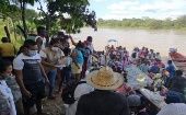 Los afectados, de la etnia wiwa, tuvieron que salir de una zona rural del municipio de Riohacha hacia una vereda del municipio de Barrancas. 
