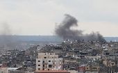 Medios palestinos reportaron la muerte de otras tres personas durante un bombardeo israelí a la zona de Sheikh Ajlin de la ciudad de Gaza.