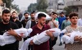 Gaza hace frente a una catástrofe humanitaria luego de cinco meses de agresión israelí, con más de 30.700 asesinados, de 72.000 heridos y de 7.000 desaparecidos..
