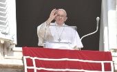 El sumo pontífice pidió a las partes la búsqueda de una solución pacífica y negociada.