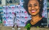 Marielle Franco y su chofer Anderson Gomes fueron asesinados en 14 de marzo de 2018 en Río de Janeiro. 