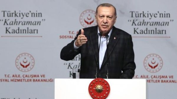 Presidente Recep Tayyip Erdogan conflicto turco griego.
